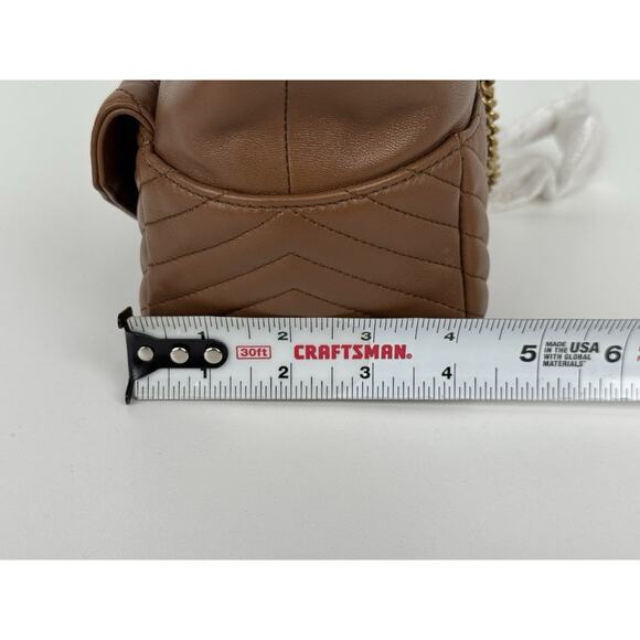 Saint Laurent Joe Nano Bucket Bag Brown Matelassé Leather with Gold Hardware C-6 - Picture 14 of 16